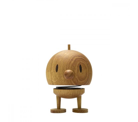 Figurine Hoptimist En Chêne H10.7cm Beige