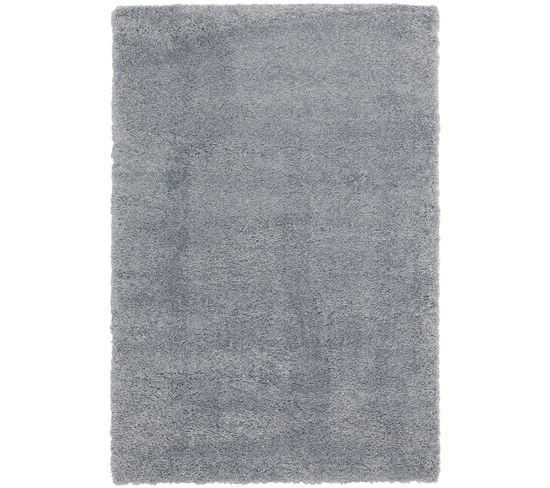 Tapis De Salon Richy En Polypropylène - Bleu Gris - 200x290 Cm