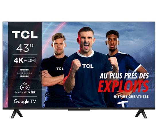 Téléviseur 43' 108 cm Smart TV TCL 43P655