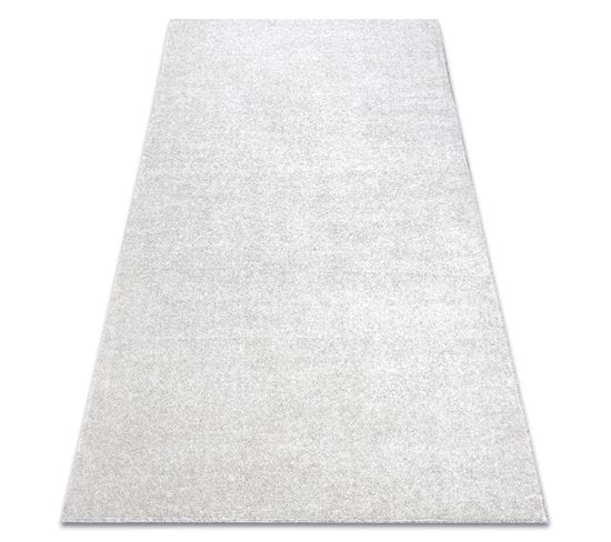 Tapis - Moquette Santa Fe Crème 031 Plaine Couleur Unie 150x200 Cm