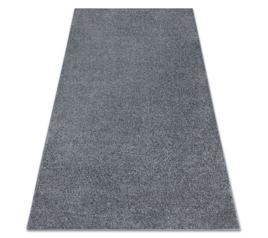 Tapis - Moquette Santa Fe Gris 97 Plaine Couleur Unie 150x200 Cm