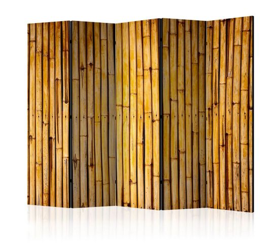 Paravent 5 Volets "bamboo Garden" 172x225cm