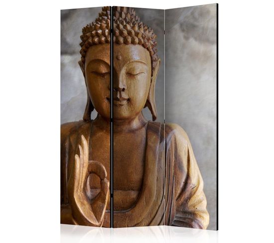 Paravent 3 Volets "buddha" 135x172cm