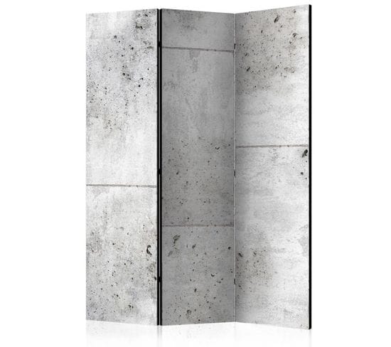 Paravent 3 Volets "concretum Murum" 135x172cm