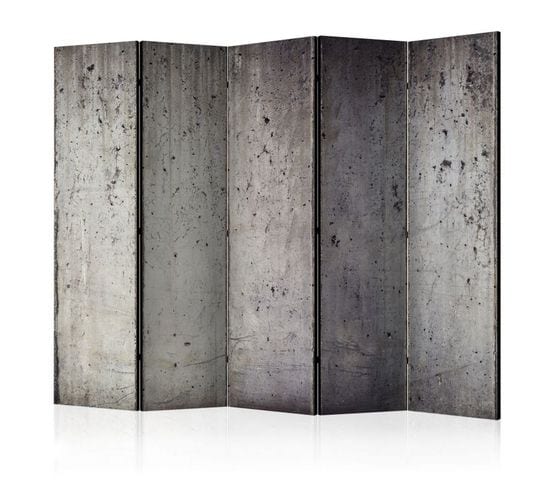 Paravent 5 Volets "grey City" 172x225cm