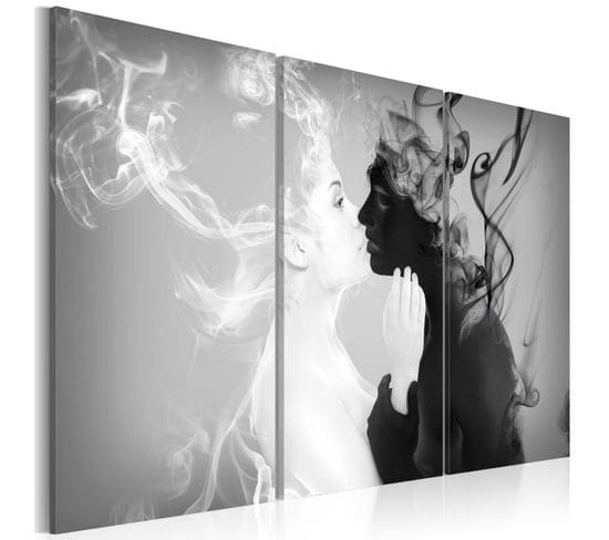 Tableau Imprimé "smoky Kiss" 60 X 90 Cm