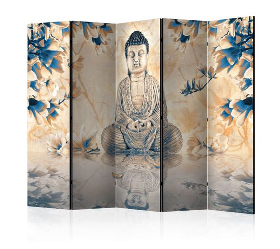 Paravent 5 Volets "buddha Of Prosperity" 172x225cm