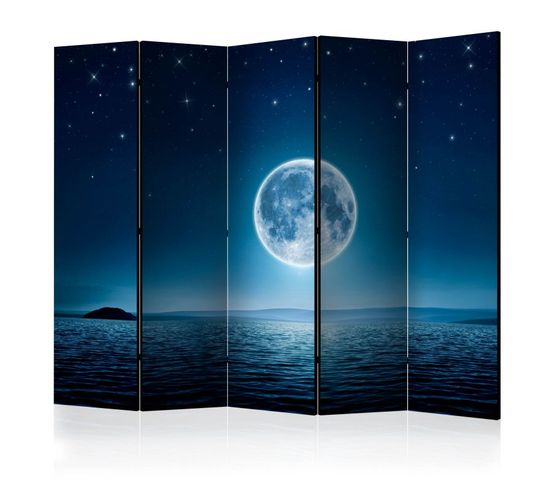 Paravent 5 Volets "moonlit Night" 172x225cm