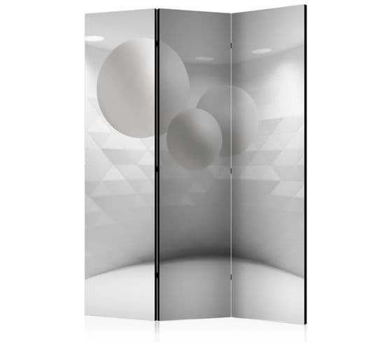 Paravent 3 Volets "geometric Room" 135x172cm