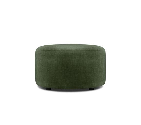 Pouf "alice", 1 Place, Vert, Velours