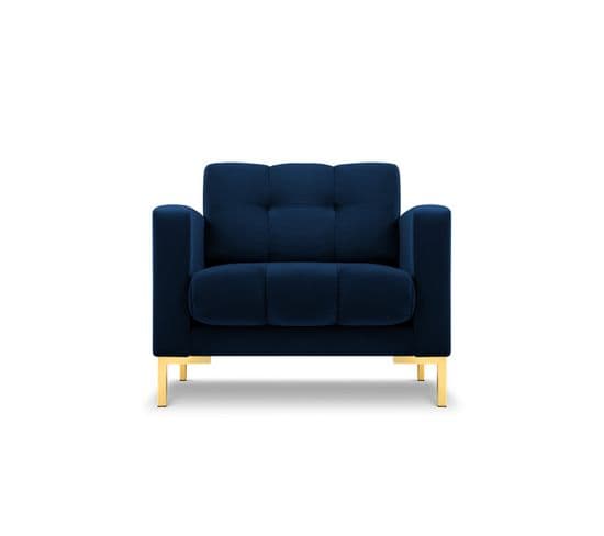 Fauteuil "mamaia", 1 Place, Bleu Roi, Velours