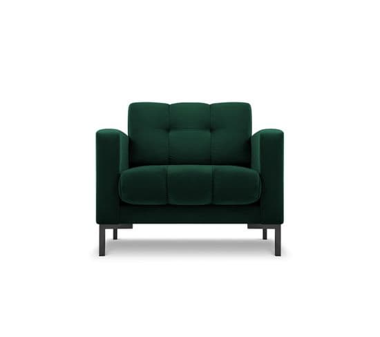 Fauteuil "mamaia", 1 Place, Vert Bouteille, Velours