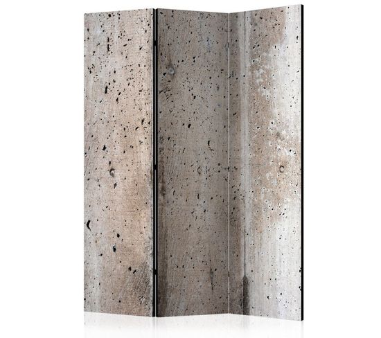 Paravent 3 Volets "old Concrete" 135x172cm