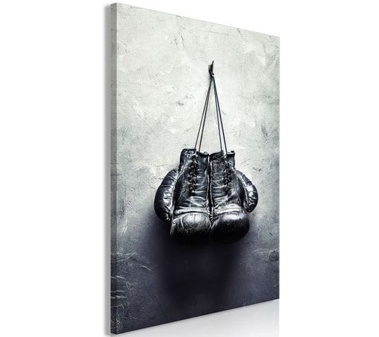 Tableau Imprimé "boxing Gloves" 80 X 120 Cm