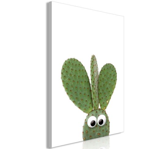 Tableau Imprimé "ear Cactus" 60 X 90 Cm