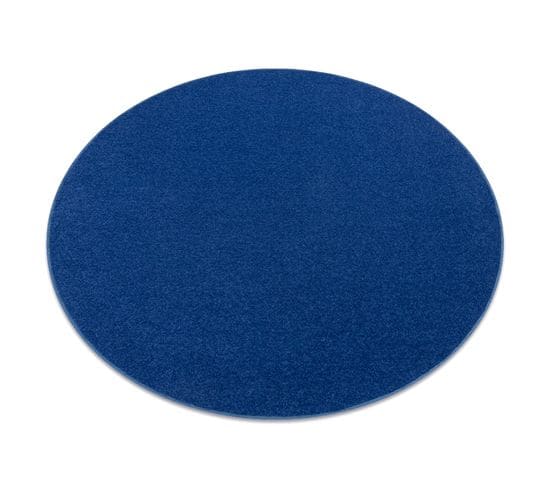 Tapis Cercle Eton Bleu Foncé Cercle 133 Cm