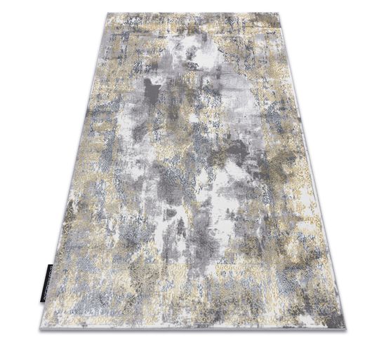 Tapis De Luxe Moderne 6754 Ornement Vintage - Structural Crème / Or 120x170 Cm