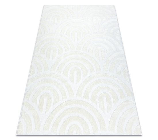 Tapis Moderne Mode 8629 Coquillages Crème 200x290 Cm