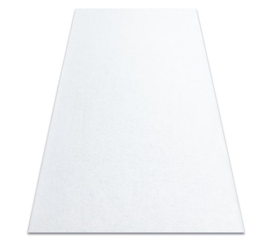 Tapis Antidérapant Rumba 1950 Couleur Unique Blanc  60x200 Cm