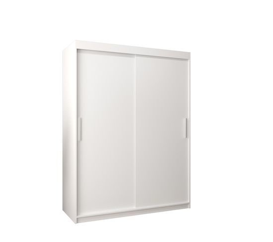 Armoire Tokyo à Portes Coulissantes 200/150/62 2 Portes (blanco/blanco)