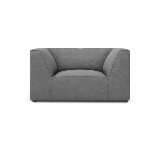 Fauteuil "ruby", 1 Place, Gris, Tissu Structurel