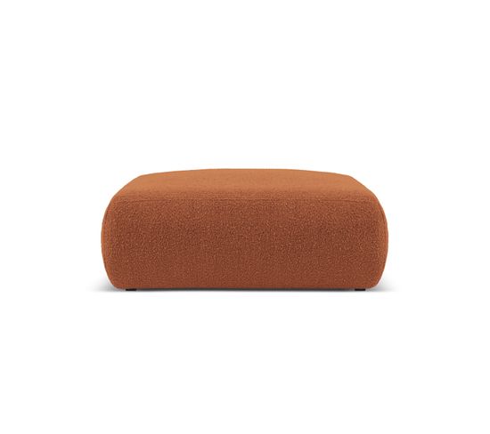 Pouf "molino", 1 Place, Marron, Bouclé