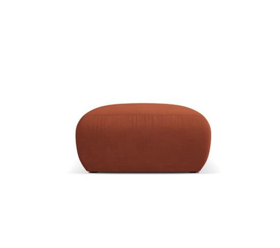 Pouf "molino", 1 Place, Orange, Tissu Structurel