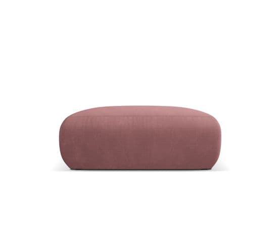 Pouf "molino", 1 Place, Rose, Tissu Structurel