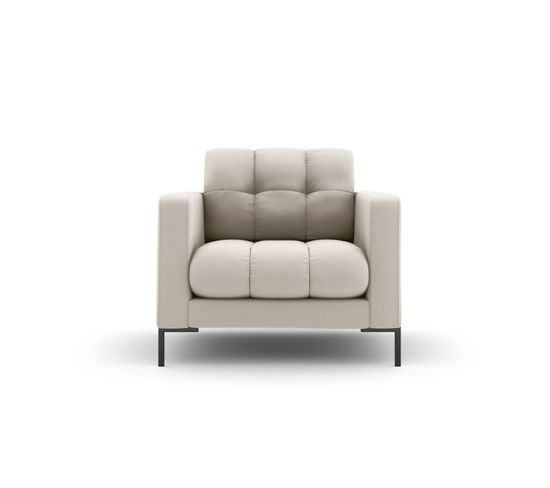 Fauteuil "mamaia", 1 Place, Beige, Tissu Structurel