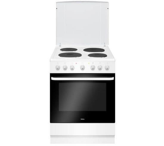 Cuisinière Électrique 65l 4 Feux Blanc - Ace6003b