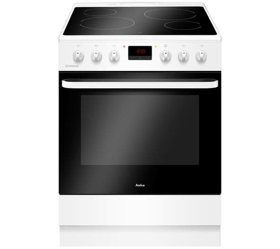 Cuisinière Vitrocéramique Acv6005vb Blanc A