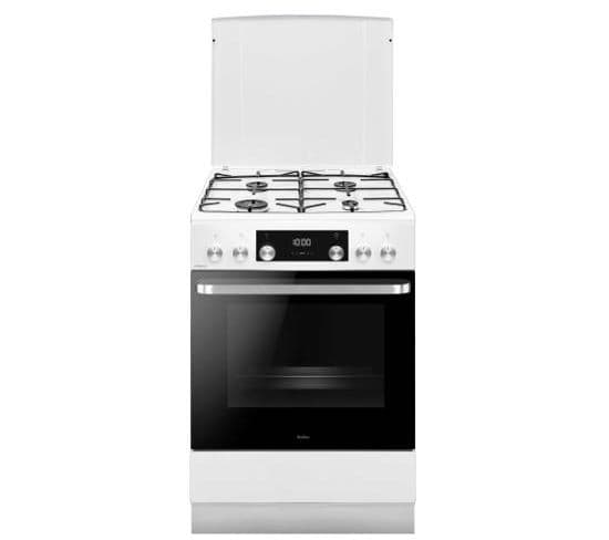 Cuisinière 4 foyers Gaz Four électrique multifonction Catalyse - Acm7005rb