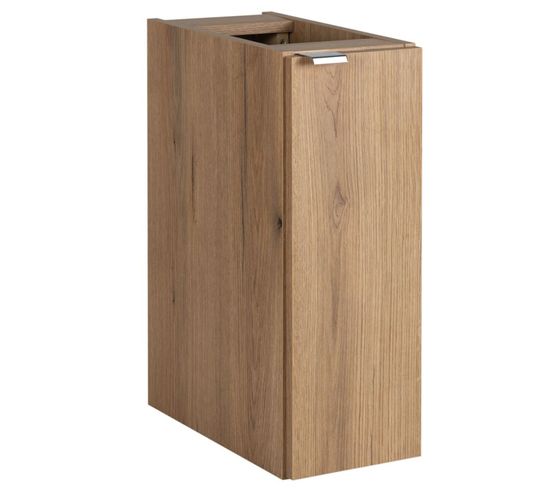 Meuble Bas De Salle De Bain À Suspendre Nova Oak 20 X 57 Cm