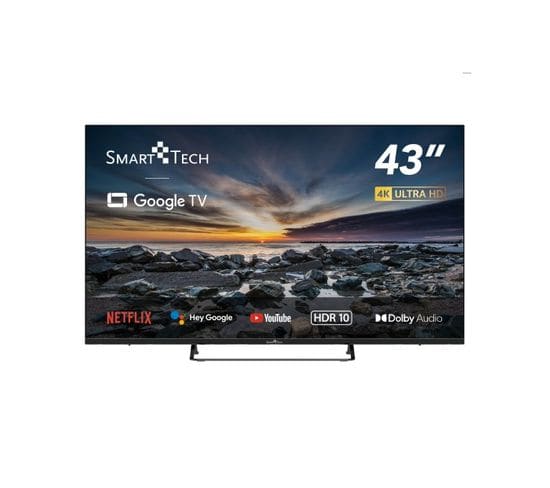 TV LED 43" (108 cm) 4K UHD Smart TV Google TV, HDMI, USB, HEVC, Dolby Audio, HDR 10 - 43ug10v3