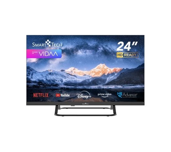 TV LED HD 24" (60 cm) 24hv02v Smart TV Vidaa - Molotov, Netflix, Prime Video, Disney+