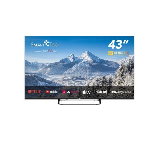 TV LED 43" (108 Cm) 4k UHD Smart TV Web Os-43uw02v- Molotov, Netflix, Prime Video, Canal+