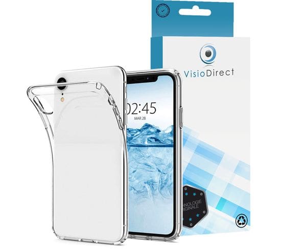 Lot De 2 Coque De Protection Transparente Pour Samsung Galaxy A12 Sm-a125f 6.5" -