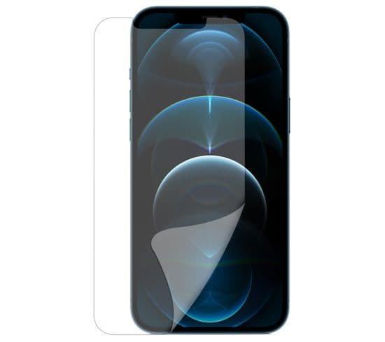 Film Ecran Avant De Protection En Hydrogel Souple Pour iPhone 12 / iPhone 12 Pro 6.1"