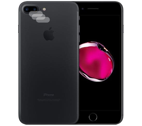 Lot De 3 Verre Trempé Camera Arrière Protecteur Pour iPhone 7 Plus