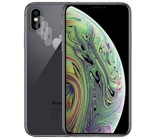 Lot De 3 Verre Trempé Camera Arrière Protecteur Pour iPhone Xs Max