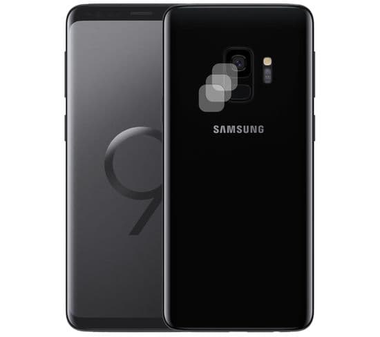 Lot De 3 Verre Trempé Camera Arrière Protecteur Pour Samsung Galaxy S9