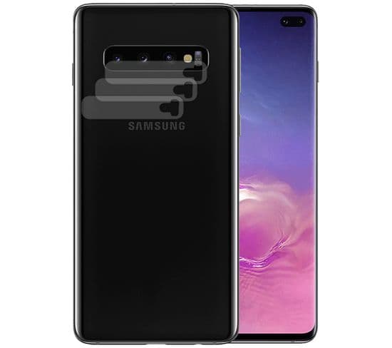 Lot De 3 Verre Trempé Camera Arrière Protecteur Pour Samsung Galaxy S10