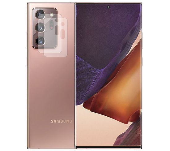 Lot De 2 Verre Trempé Camera Arrière Protecteur Pour Samsung Galaxy Note 20 Ultra 5g Sm-n986b -