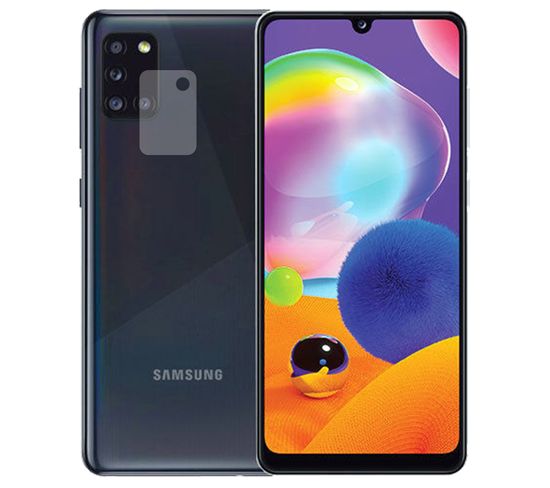 Lot De 3 Verre Trempé Camera Arrière Protecteur Pour Samsung Galaxy A31 Sm-a315f 6.4" -