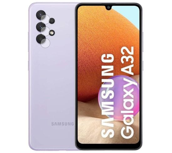 Lot De 2 Verre Trempé Camera Arrière Protecteur Pour Samsung Galaxy A33 5g 6.4" Sm-a336b Sm-a336e -