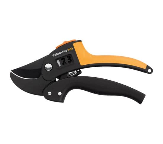 Sécateur À Enclume Pour Bois Et Branchages Durs Powerstep Fiskars P83