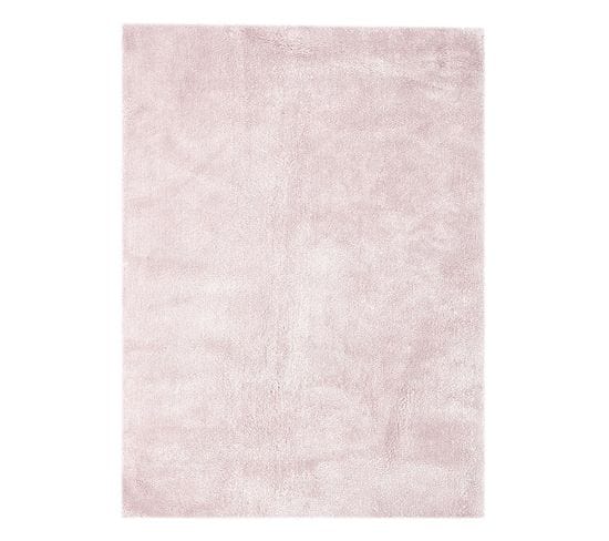 Tapis Shaggy Balino En Polyester - Rose - 160x230 Cm