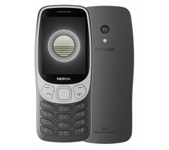 Téléphone Mobile Nokia 3210 noir