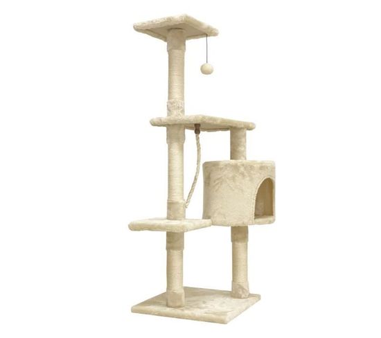 Arbre A Chat Paloma 40x40x114cm Beige