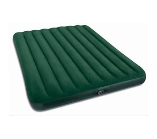 Matelas Gonflable 2 Personnes "fibertech" 191cm Vert